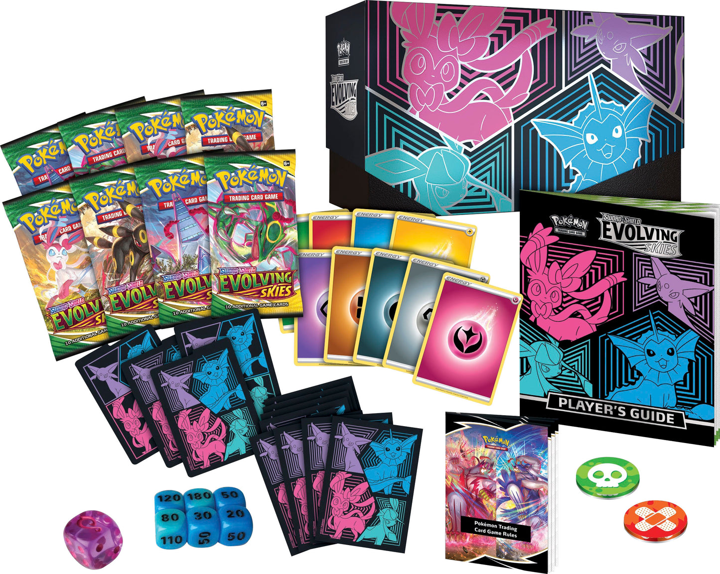 Pokemon Sword & Shield Evolving Skies Elite Trainer Box